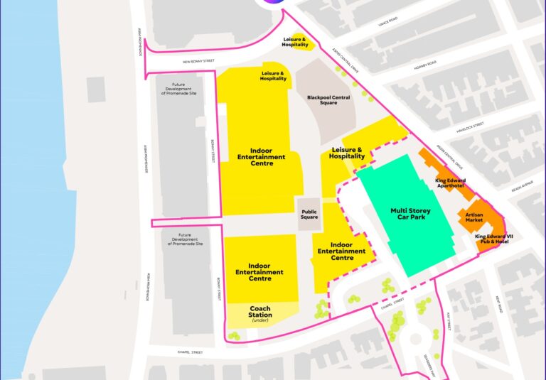 Blackpool Central masterplan