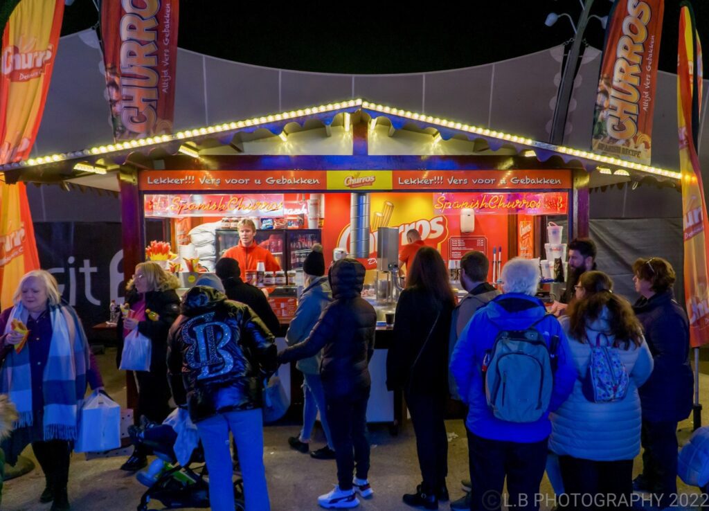 Chalets at Christmas by the Sea in Blackpool. Photo: LB Photography