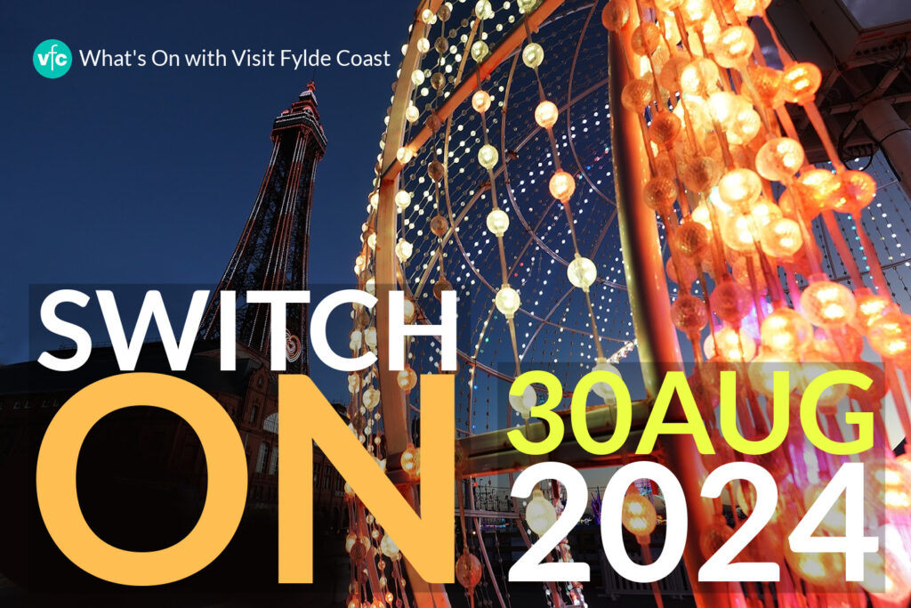 Blackpool Lights & Switch On 2024. Seven miles of them shine again throughout late summer and autumn in the greatest FREE lightshow on earth!