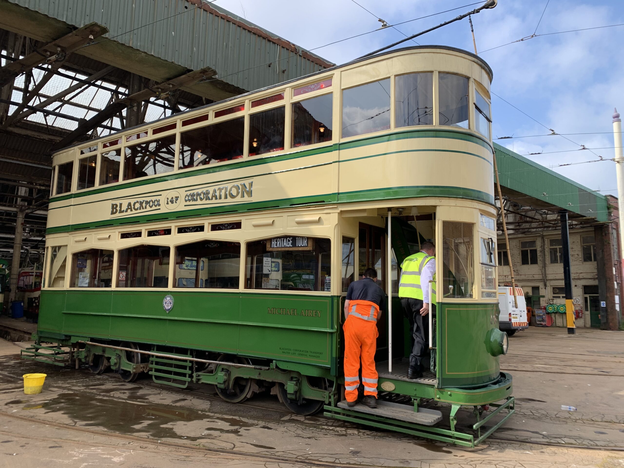 Blackpool Tramtown Heritage Tram Museum