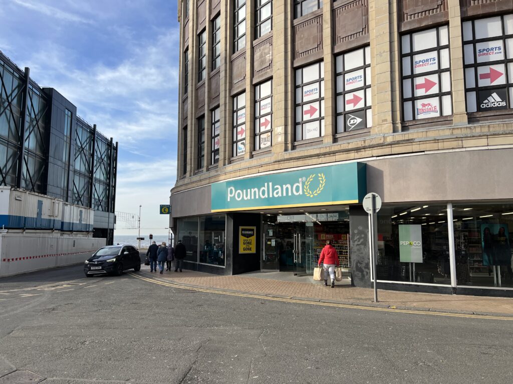 Where Poundland meets the Sands Venue and new home to Showtown Museum