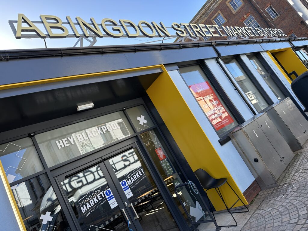 Edward Street entrance to Abingdon Street Market