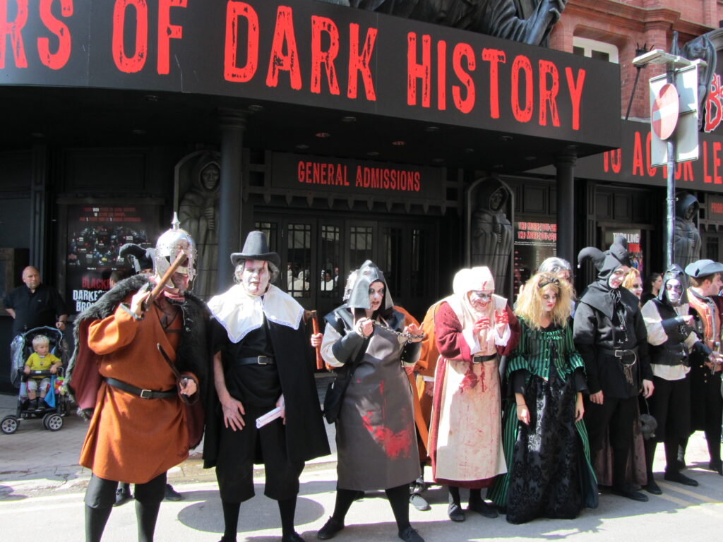 Opening of the Blackpool Tower Dungeon