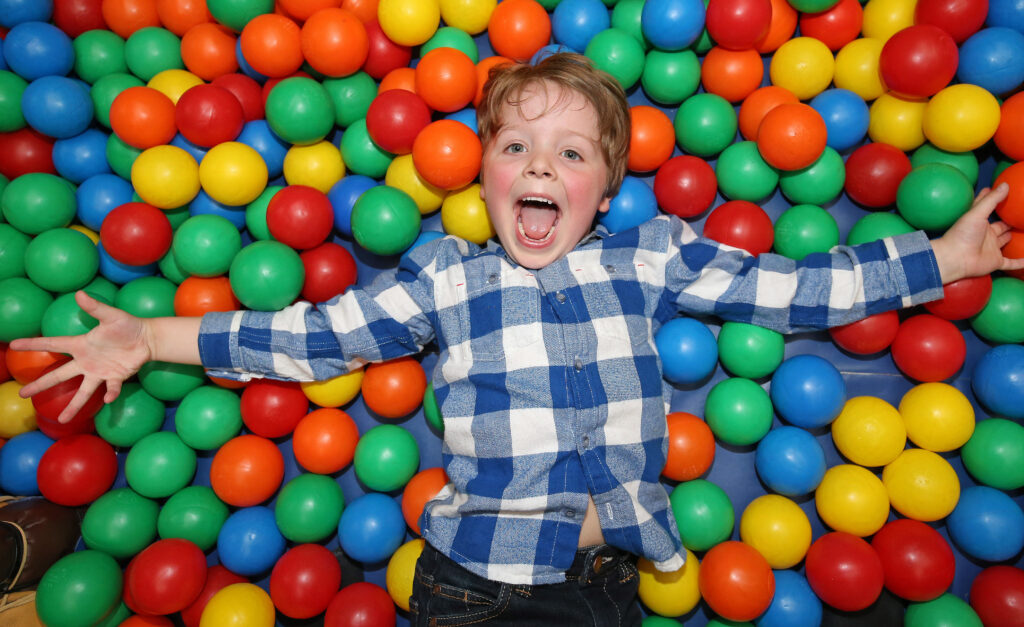 Ball pit at Jungle Jim's