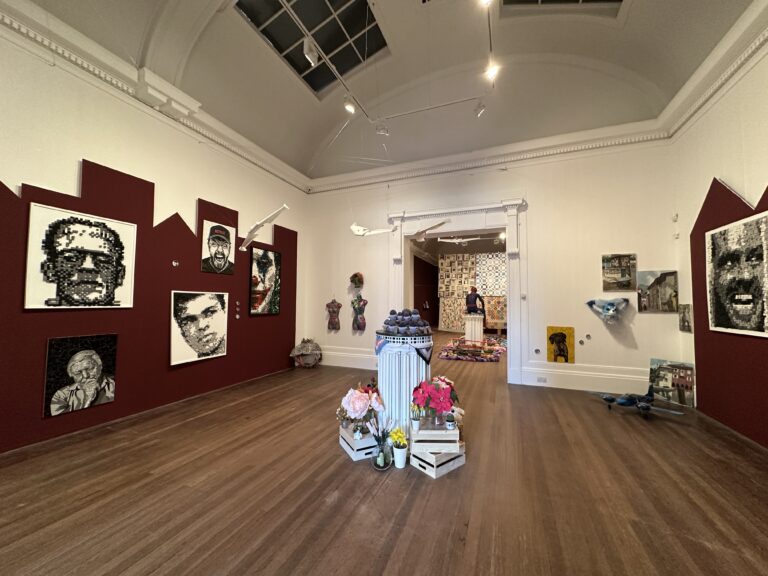 Inside the Grundy Art Gallery Blackpool