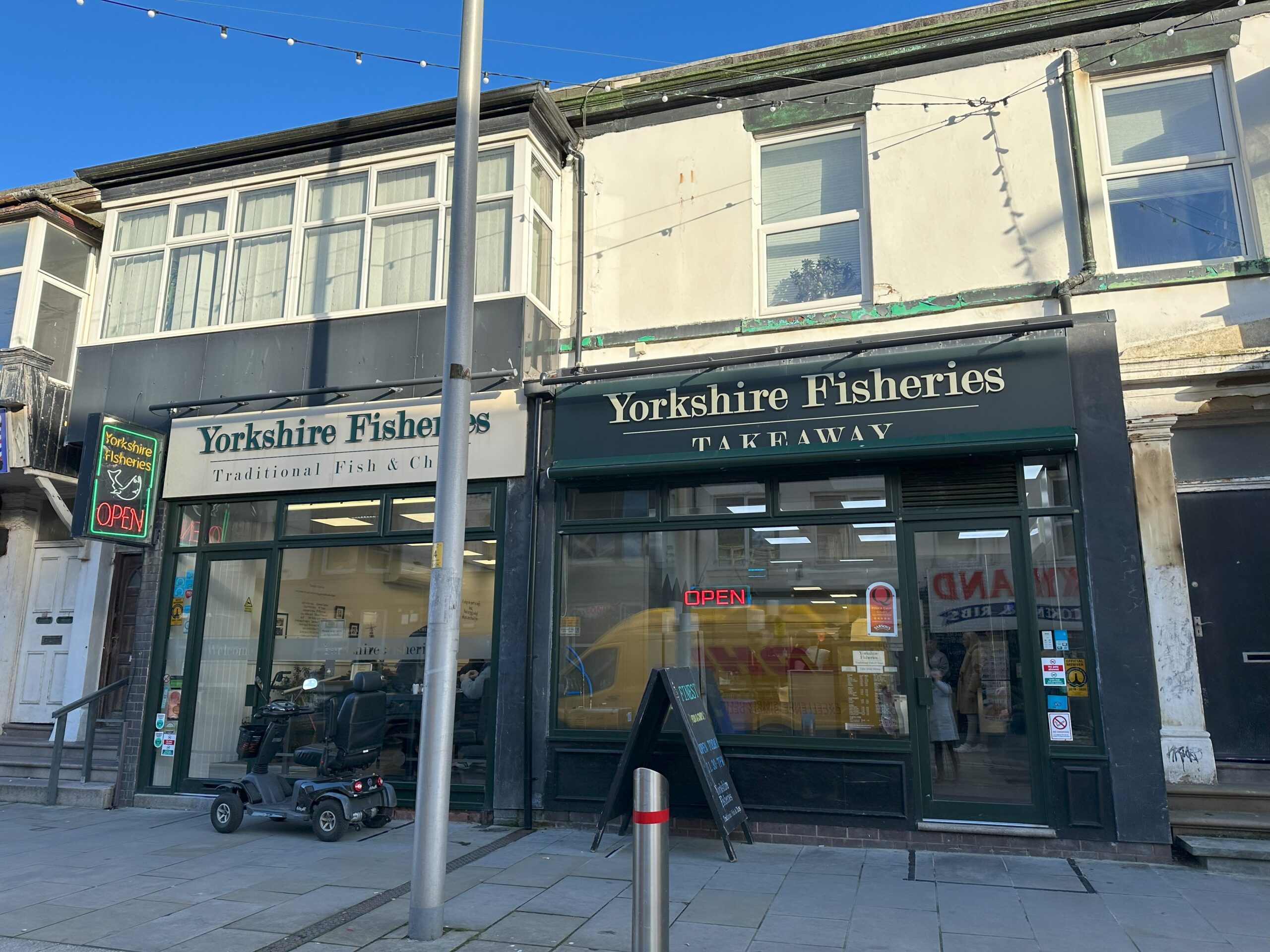 Yorkshire Fisheries, Topping Street, Blackpool