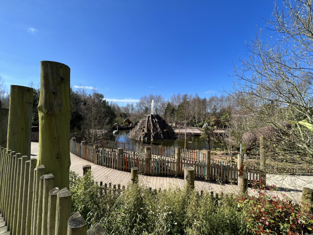 Accessible ramped walkways at Blackpool Zoo