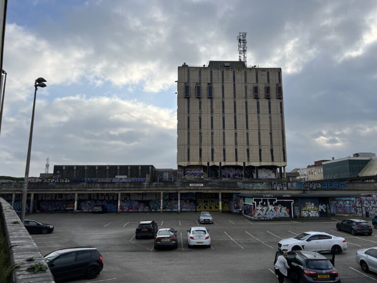 The Old Police Station and Courts at Bonny Street Blackpool are a big (and unattractive!) landmark on the skyline and earmarked for demolition