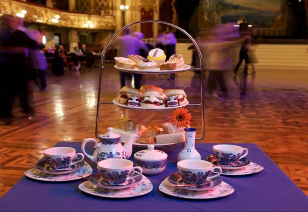 Afternoon tea at The Blackpool Tower Ballroom