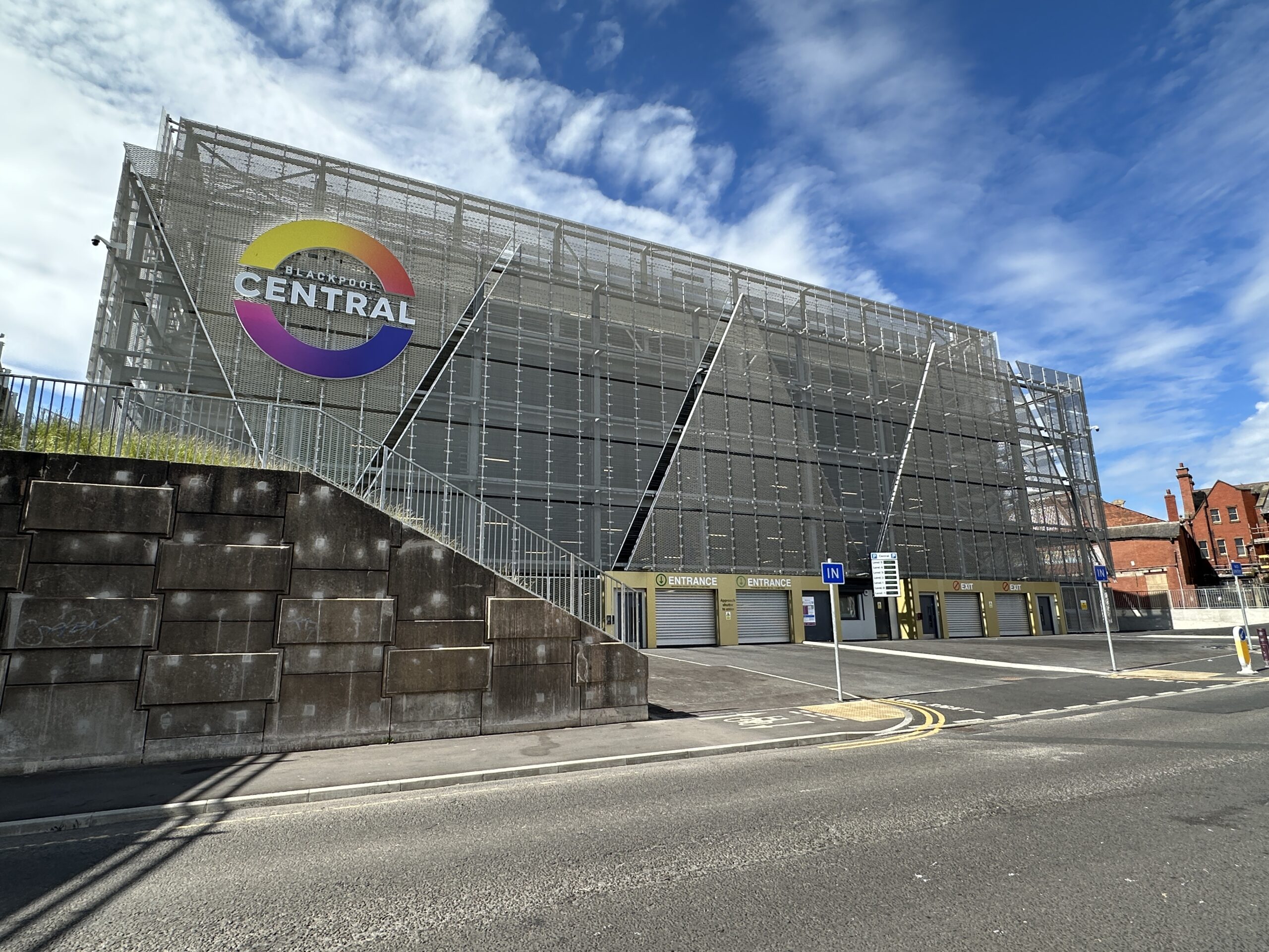 2024 Completed and Open - Blackpool Central Multi Storey Car Park