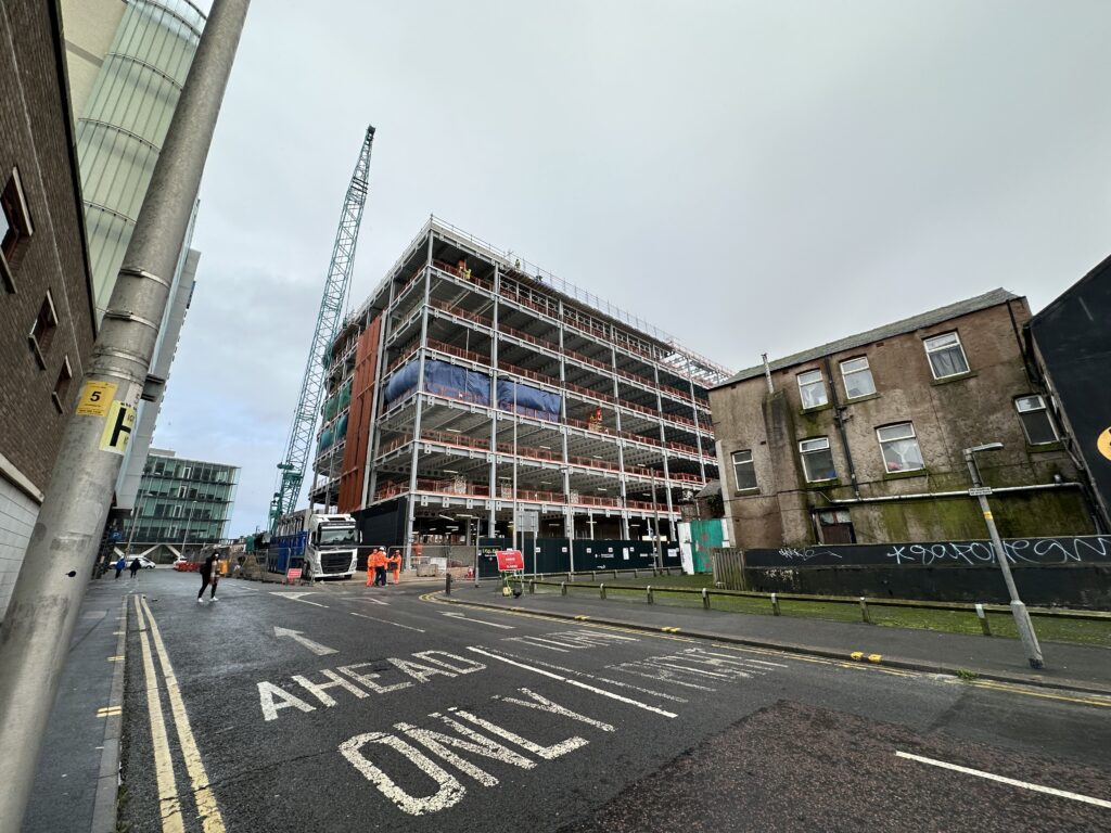 £100m DWP Office Block - phase 3 of Talbot Gateway