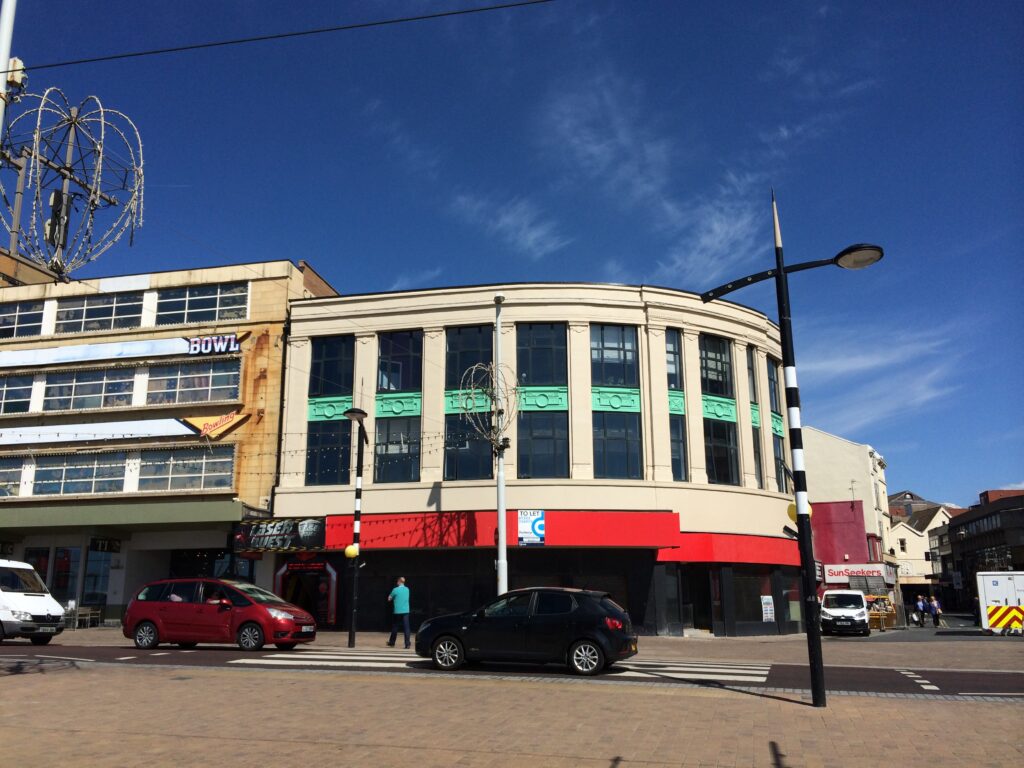 The empty Burger King in early 2015