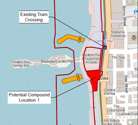 Central Pier proposed compound