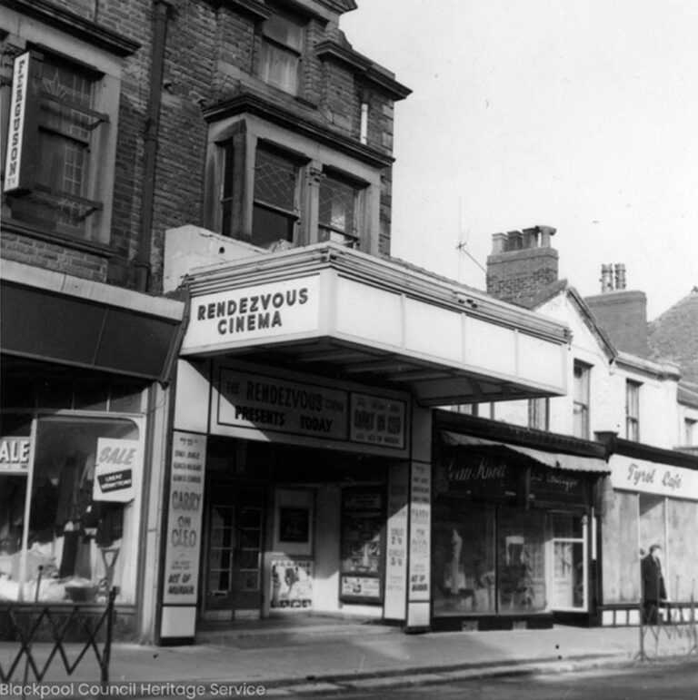Cinema at Bond Street circa 1965. Photo: Blackpool Council