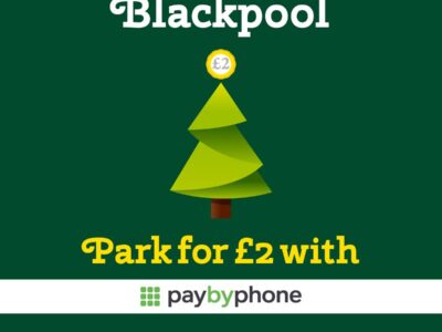 Christmas parking in Blackpool