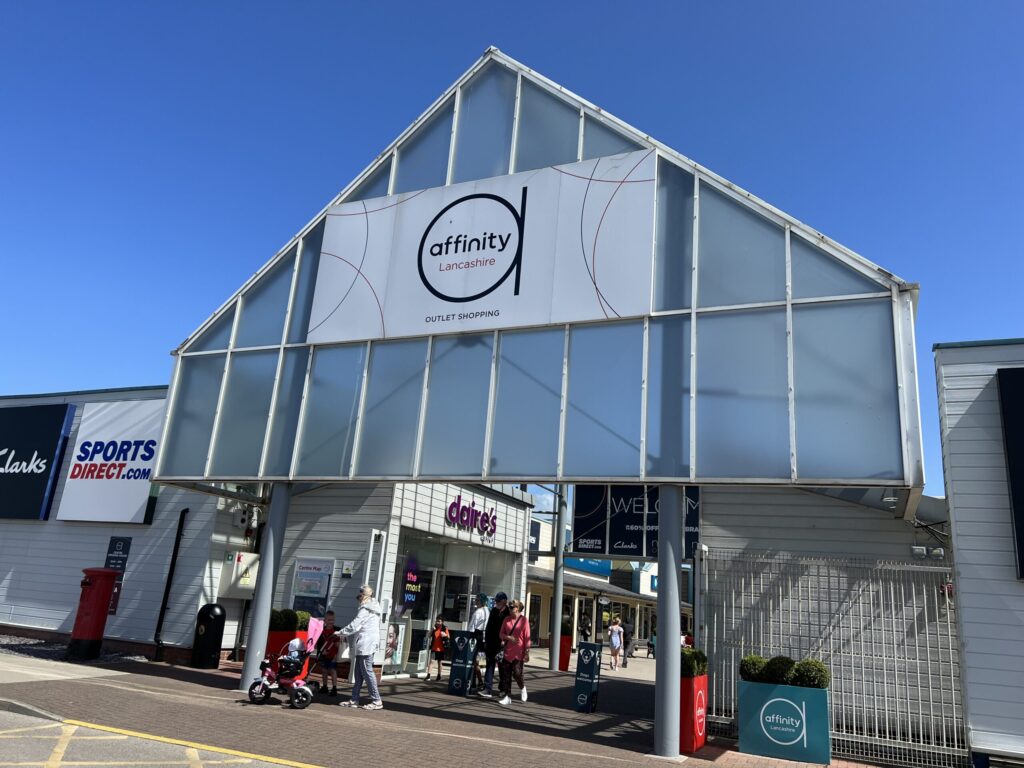 Affinity Lancashire Shopping outlet at Fleetwood